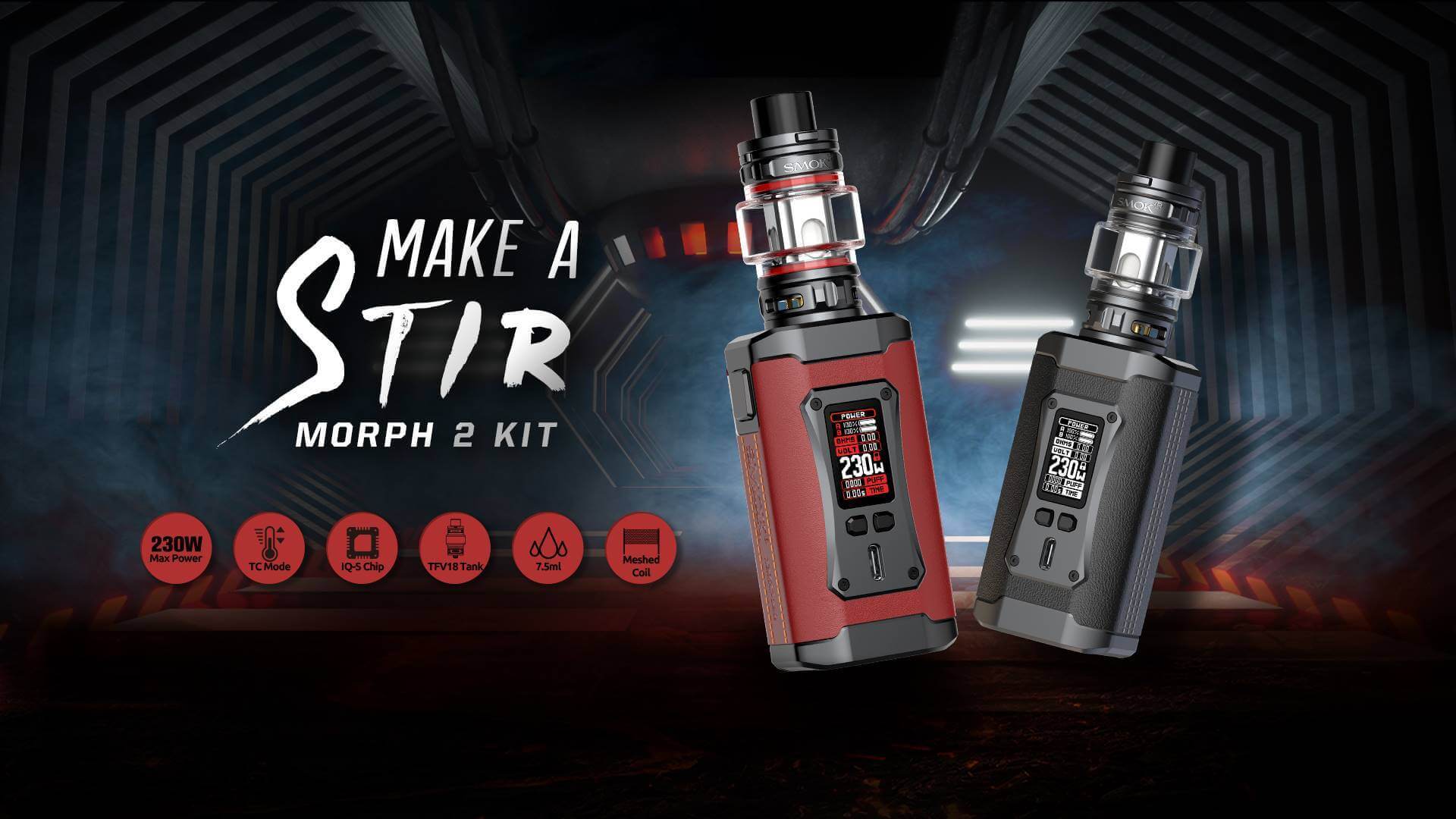 Smok Morph 2 230W Kit Elektronik Sigara